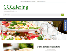 Tablet Screenshot of cccatering.pl